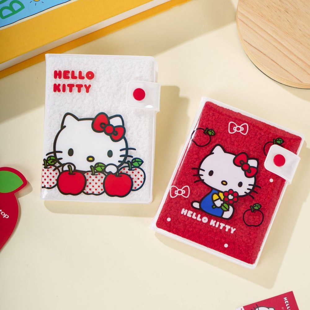 Meal Prep Notebook - Orijinal Hello Kitty Peluş Klipsli Günlük
