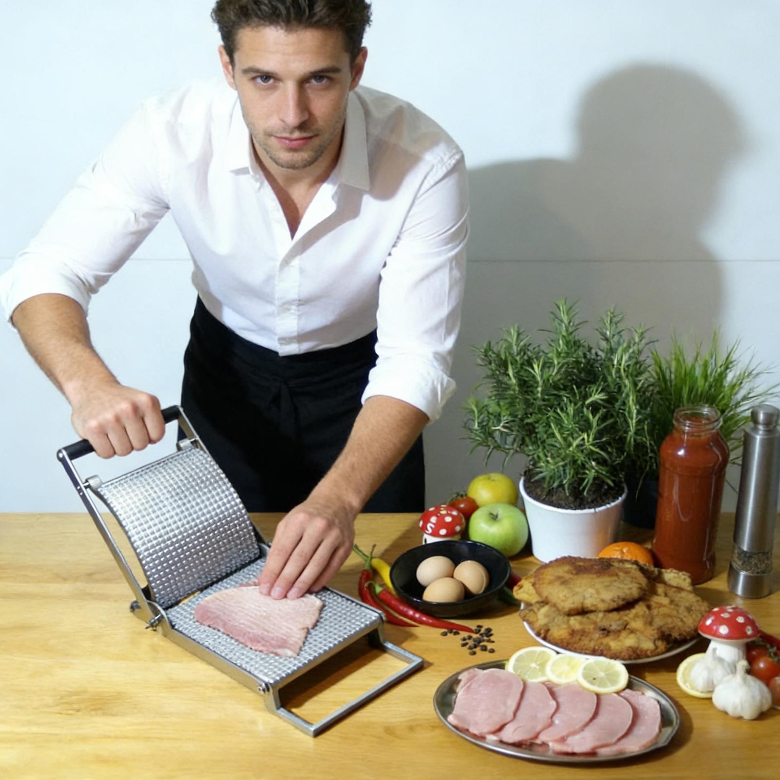 Et Dövücü Paslanmaz Çelik Manu - Meal Prep Manual incelemesi ve fiyatı