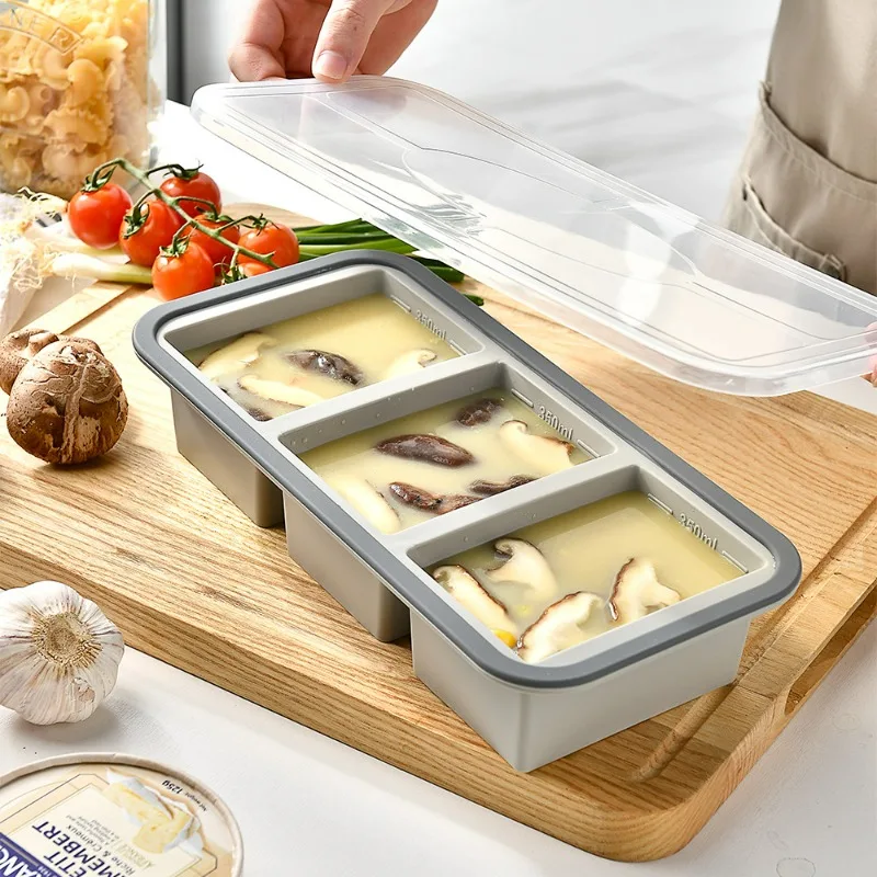 Silikon Çorba Buz Kalıbı, Kapa - Meal Prep Soup incelemesi ve fiyatı