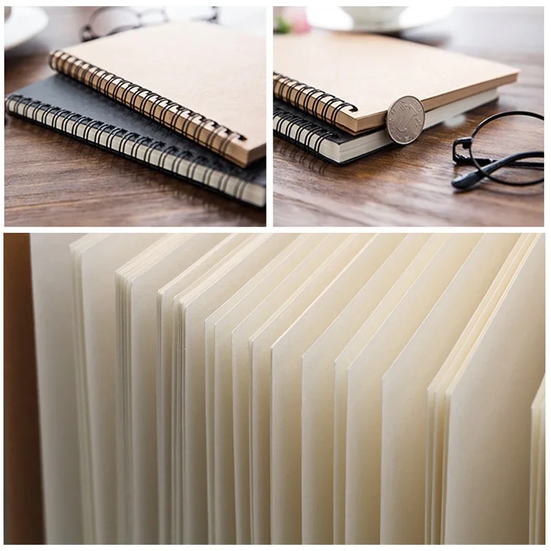 Yaratıcı Retro Kraft Kağıt Bob - Meal Prep Notebook incelemesi ve fiyatı