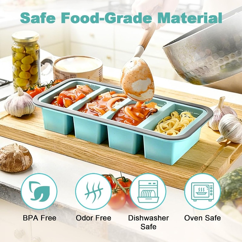 Kapaklı Silikon Dondurucu Kalı - Meal Prep Soup incelemesi ve fiyatı
