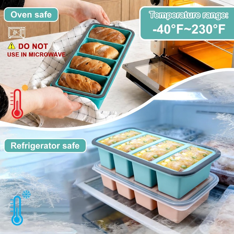 Kapaklı Silikon Dondurucu Kalı - Meal Prep Soup incelemesi ve fiyatı