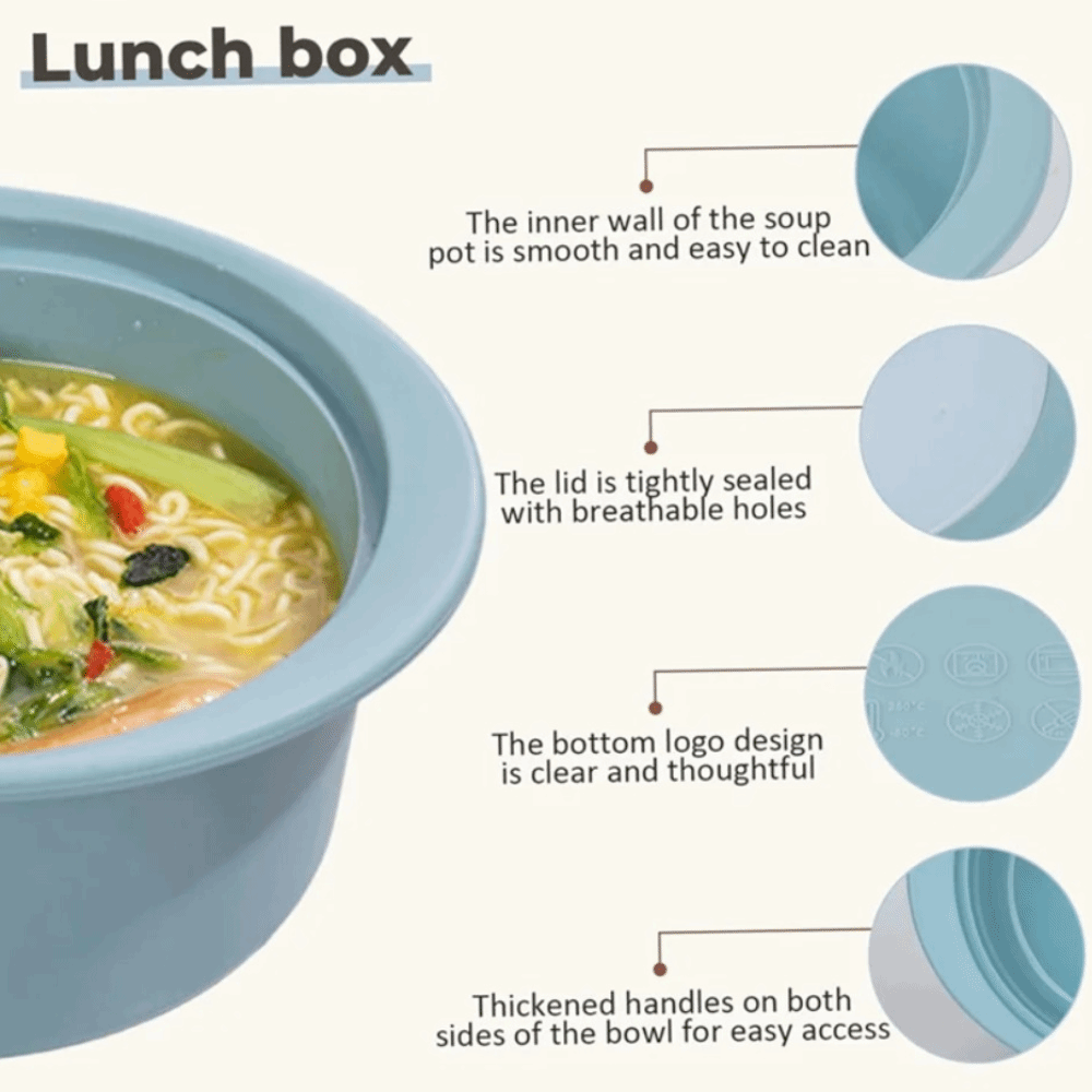 Öğle Yemeği Kutusu Silikon Mik - Meal Prep Soup incelemesi ve fiyatı