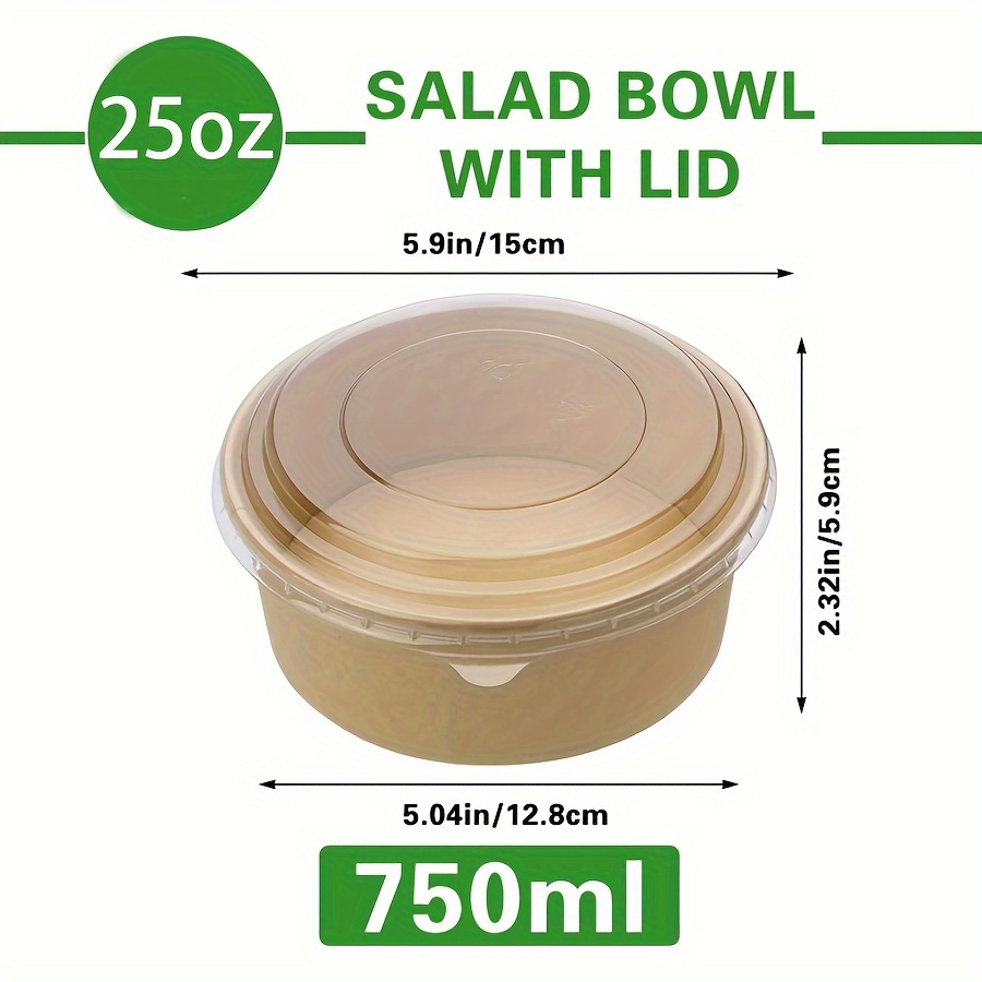 25Oz/750Ml 25/50'li Paket Kapa - Meal Prep Soup incelemesi ve fiyatı